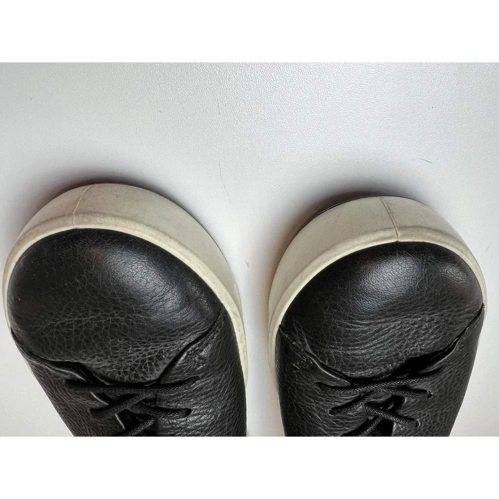 ECCO Women's Soft Leather  Sneaker  Black Size 9 US / 40 EU Extra Width